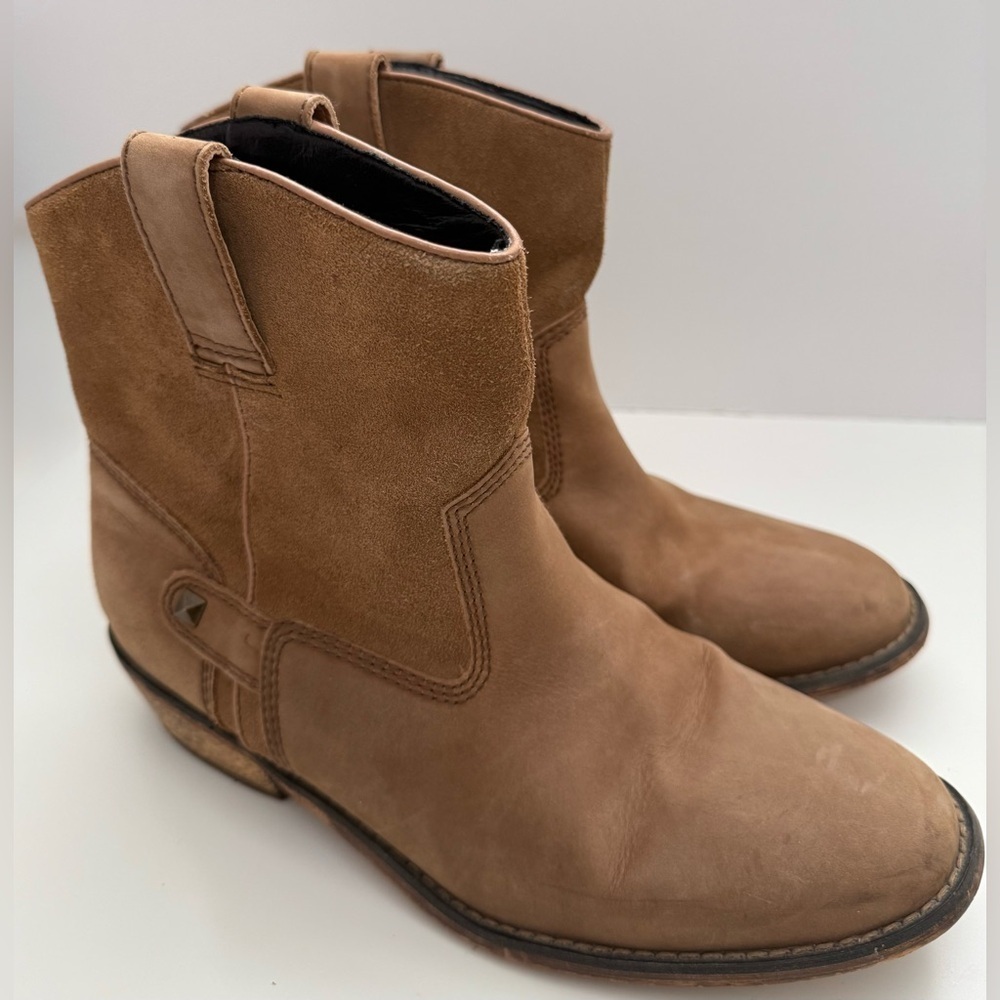 Santa Fe Boot Co. Leather Ankle Boots - Size 8
